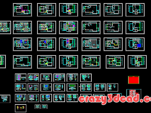 Villa Autocad Blocks 27